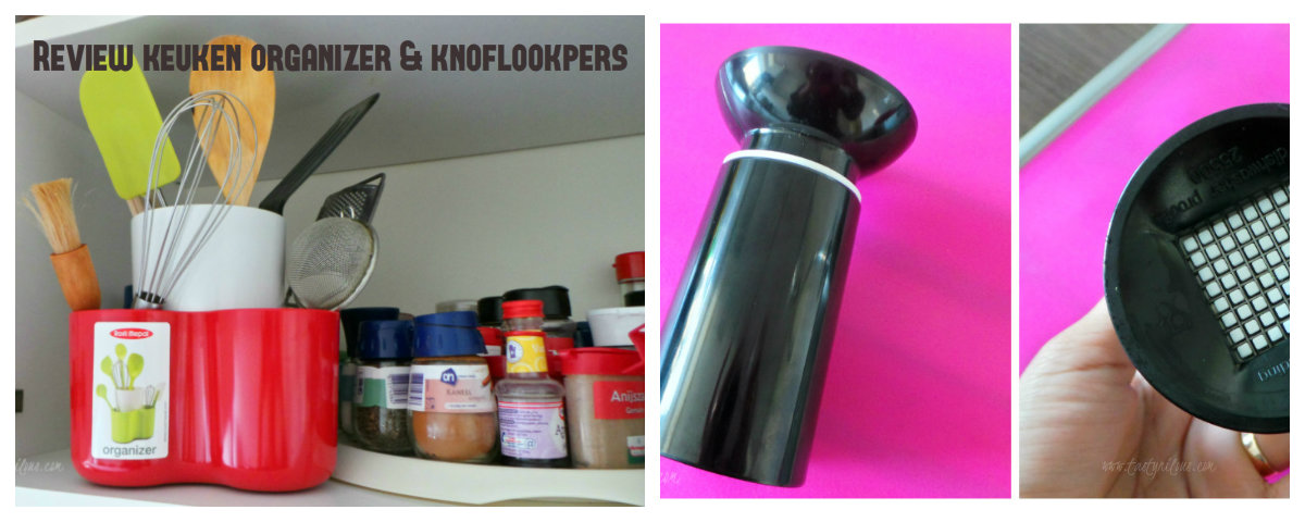 Review keuken organizer & knoflookpers tasty nilou's